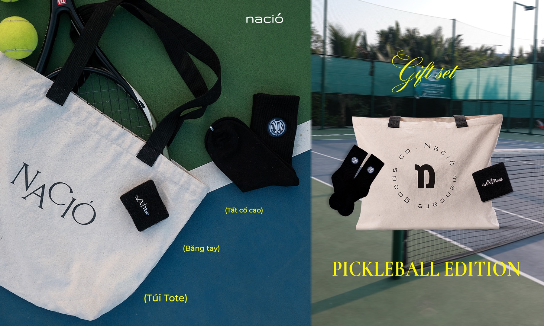 Nació — Pickleball gift set